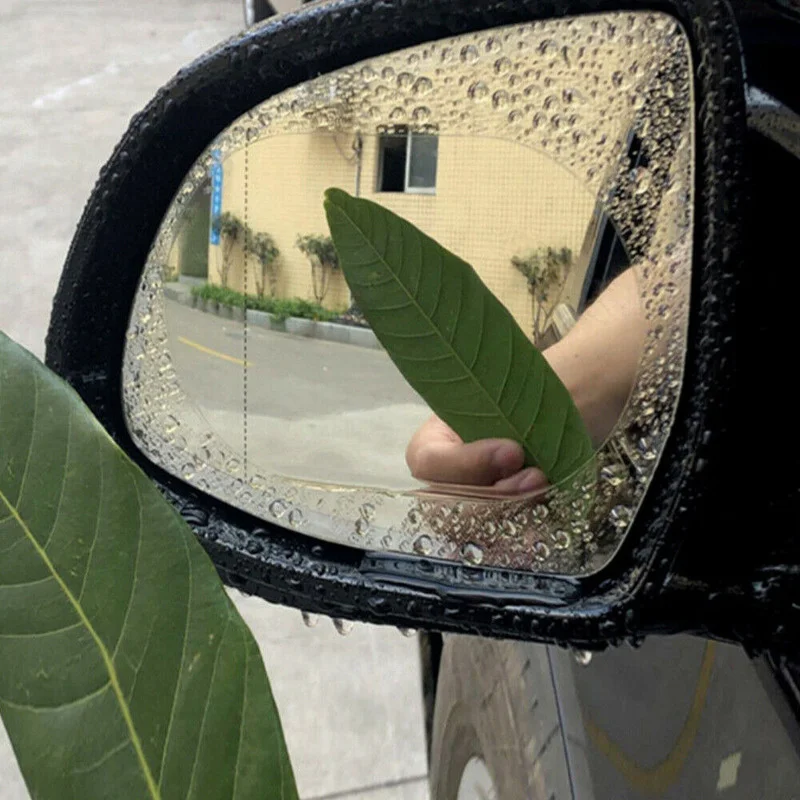 2 adet araba etiket yağmur geç - Anti Glare Car Rearview Mirror Film incelemesi ve fiyatı