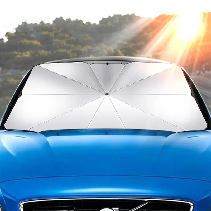 Araba ön camı güneşlik şemsiye - Car Sunshade Windshield Umbrella Foldable incelemesi ve fiyatı