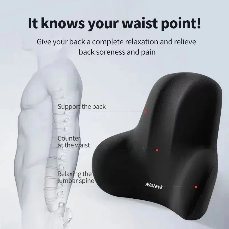 Bellek Köpük Araba Boyun Yastı - Memory Foam Car Neck Pillow Lumbar Support incelemesi ve fiyatı