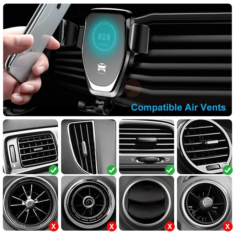 VIKEFON Kablosuz Araç Şarj Cih - Wireless Car Charger Mount Fast Charging incelemesi ve fiyatı