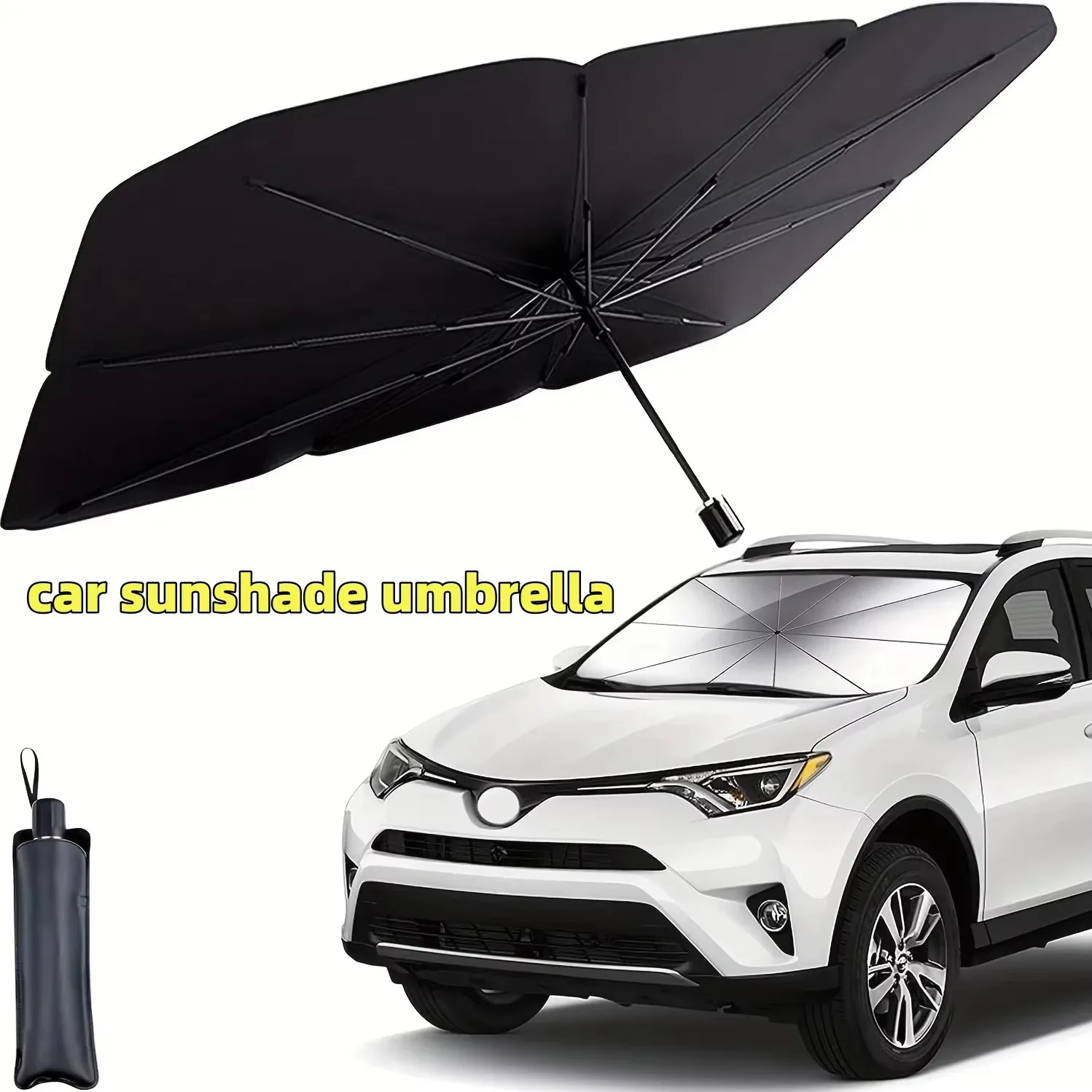 Çok Amaçlı Kullanışlı Katlanab - Car Sunshade Windshield Umbrella Foldable incelemesi ve fiyatı