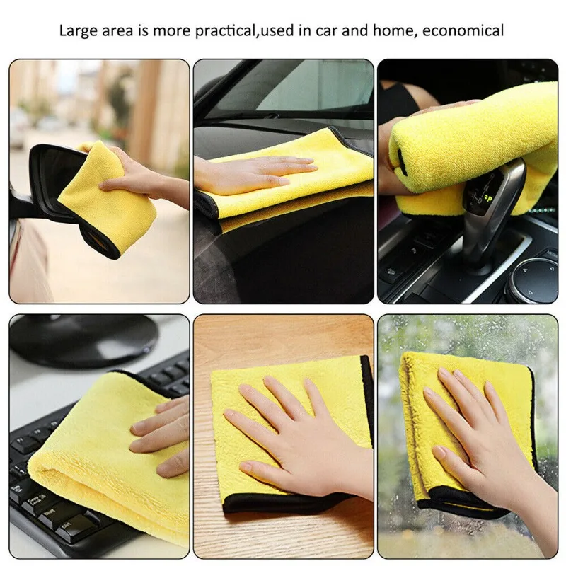 1/20 adet kalınlaşmak mikrofib - Microfiber Car Drying Towel Super Absorbent incelemesi ve fiyatı