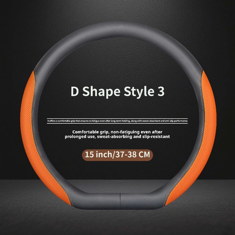 Nappa Deri Evrensel Direksiyon - Car Steering Wheel Cover Anti Slip Breathable incelemesi ve fiyatı