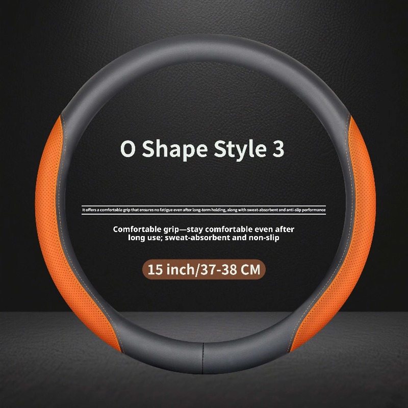Nappa Deri Evrensel Direksiyon - Car Steering Wheel Cover Anti Slip Breathable incelemesi ve fiyatı