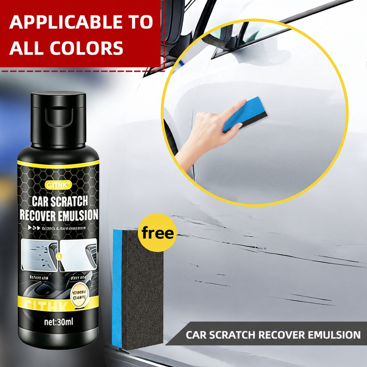 Araba Çizik Giderici, Çizik Ön - Car Scratch Repair Polishing Wax Paste incelemesi ve fiyatı