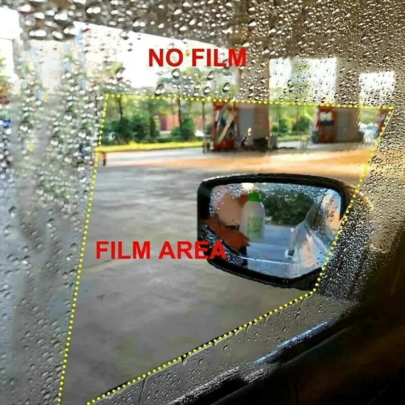 4 adet Araba Dikiz Aynası Koru - Anti Glare Car Rearview Mirror Film incelemesi ve fiyatı